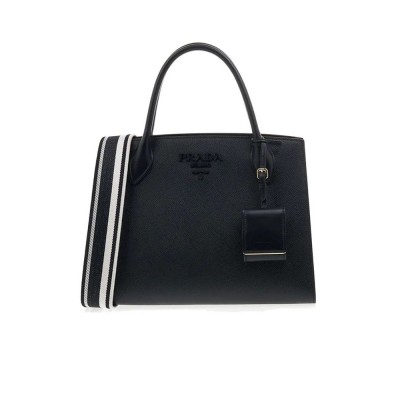 PP Monochrome Medium Saffiano Bag