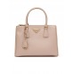 PP Galleria Saffiano Leather Medium Bag in Powder Pink