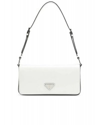 PP Brushed Leather Femme Bag in White N