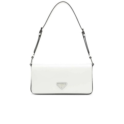 PP Brushed Leather Femme Bag in White N