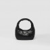 PP Soft padded nappa leather mini-bag – Black