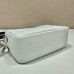 Pra Bag With Shoulder Strap White For Women, Women’s Bags 8.6in/22cm 1BH082_2DKV_F0009_V_3OM