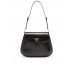 PP Cleo Brushed Leather Medium Shoulder Bag with Flap