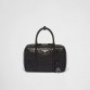 PP Medium antique nappa leather top handle bag – Black