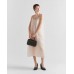 PP Medium antique nappa leather top handle bag – Black