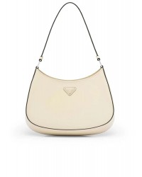 PP Cleo Brushed Leather Shoulder Bag in Desert