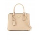 PP PP Galleria Saffiano Leather Small Bag in Cameo Beige