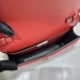 Pra Brushed Shoulder Bag Red For Women, Women’s Bags 6.7in/17cm 1BH189_ZO6_F02SB_V_5KO