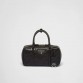 PP Small antique nappa leather top handle bag – Black