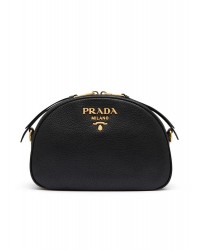 PP Leather Odette Bag in Black