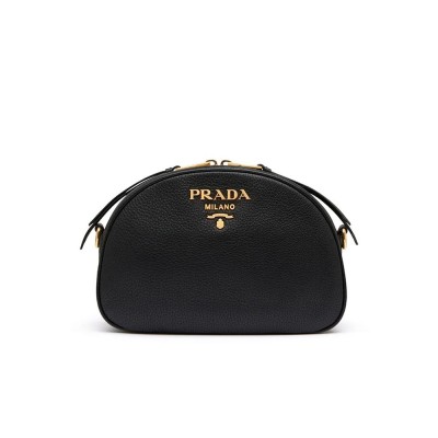 PP Leather Odette Bag in Black