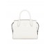 PP Saffiano Leather PP Monochrome Bag in White