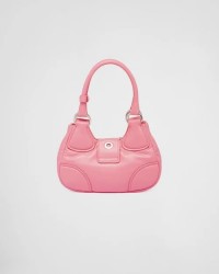 PP Moon padded nappa-leather bag – Geranium Pink