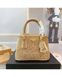 Pra new arrival blingbling bag size; 23*10*16cm