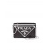 PP Brushed Leather Shoulder Bag in Black