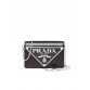 PP Brushed Leather Shoulder Bag in Black