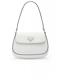 PP PP Cleo Brushed Leather Shoulder Bag with Flap