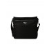 PP Messenger Nylon Bag in Black