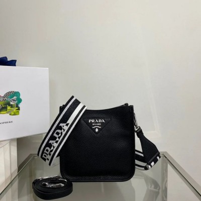 Pra Mini Shoulder Bag Black For Women, Women’s Bags 7.9in/20cm