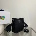 Pra Mini Shoulder Bag Black For Women, Women’s Bags 7.9in/20cm