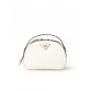 PP Saffiano Leather Odette Bag in White
