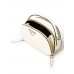 PP Saffiano Leather Odette Bag in White