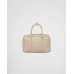 PP Medium antique nappa leather top handle bag – Desert Beige