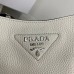 Pra Mini Shoulder Bag White For Women, Women’s Bags 7.9in/20cm