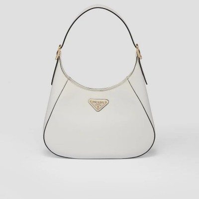 PP Leather shoulder bag – White