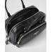 PP Antique nappa leather multi-pocket top-handle bag – Black