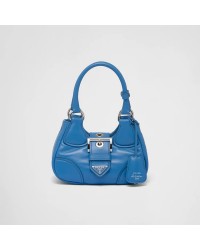 PP Moon padded nappa-leather bag – Light Blue
