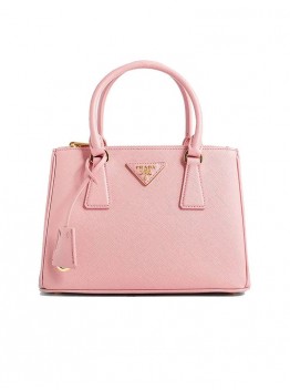 PP Galleria Saffiano Leather Small Bag in Petal Pink