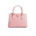 PP Galleria Saffiano Leather Small Bag in Petal Pink