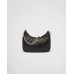 Padded nappa-leather PP Re-Edition shoulder bag – Black