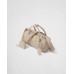 PP Small antique nappa leather top handle bag – Desert Beige