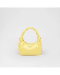 PP Soft padded nappa leather mini-bag – Citron Green