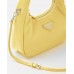 PP Soft padded nappa leather mini-bag – Citron Green