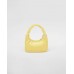 PP Soft padded nappa leather mini-bag – Citron Green
