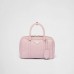 PP Medium antique nappa leather top handle bag – Alabaster Pink