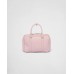 PP Medium antique nappa leather top handle bag – Alabaster Pink