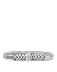 18K White Gold Primavera Flex Bangle Bracelet