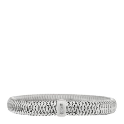 18K White Gold Primavera Flex Bangle Bracelet