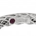 18K White Gold Symphony Golden Gate Band Ring 52 6