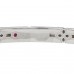 18K White Gold Diamond Medium Love in Verona Bangle Bracelet