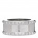 18K White Gold Diamond Rock & Diamonds Ring 53 6.5