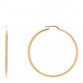18K Yellow Gold 45mm Hoop Earrings