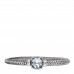 18K White Gold Blue Topaz Primavera Stretch Bracelet