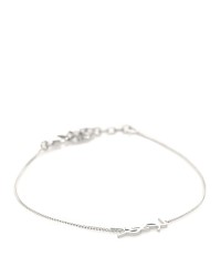 Brass Monogram Charm Bracelet M Mirror