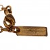 Brass Monogram Charm Bracelet