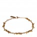 Brass Monogram Charm Bracelet